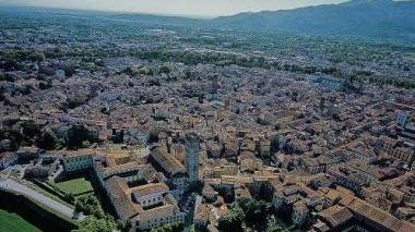 Una veduta della città dall’alto