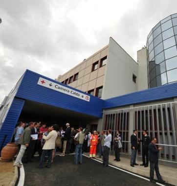 Il pronto soccorso dell’ospedale di Cecina