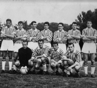 Nella foto Bruno Bartolozzi (in piedi) secondo da sx, formazione 1961/62 