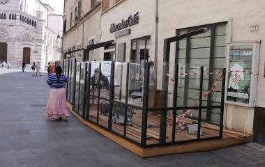 <b>VIA MANIN.</b> Il gazebo 