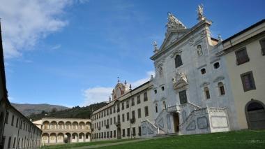 Lo splendido edificio della Certosa di Calci