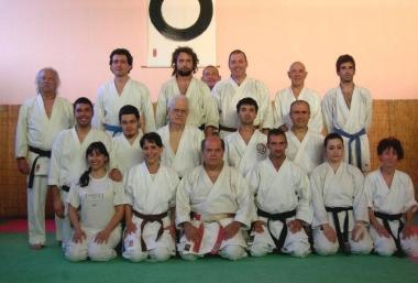 <b>KARATE. </b>Gianni Tucci con i suoi allievi 