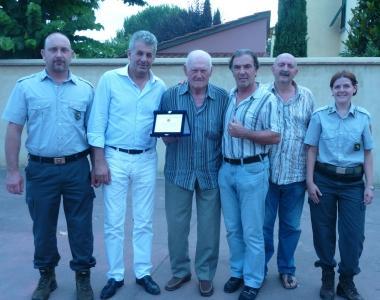La premiazione di Giuntini 