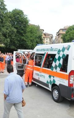 La nuova ambulanza della Croce Verde
