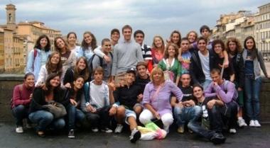 Foto di gruppo per la 5ª Brocca durante una gita
