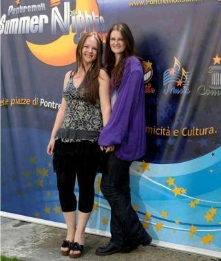 Le sorelle Alice e Irene Fornaciari al Summer Festival 
