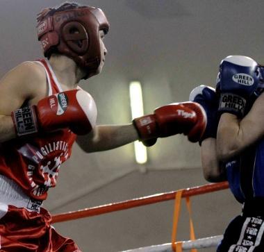Al&igrave; Ndyaie sul ring d&agrave; sempre del filo da torcere agli avversari 