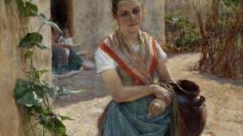 “Portatrice d’acqua” di Adolfo Tommasi
