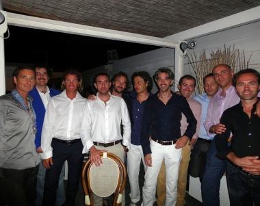 Foto di gruppo con il neo presidente Marco Citi (il primo a sinistra) 
