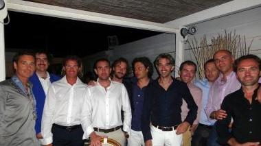 Foto di gruppo con il neo presidente Marco Citi (il primo a sinistra)