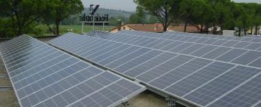 Un impianto fotovoltaico 