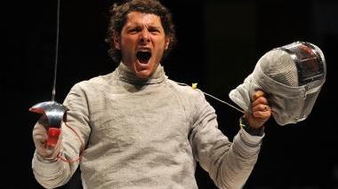 <b>CAMPIONI. </b> Il trionfo di Montano sul podio con il «prefisso» <b>(Bizzi/Fis) </b>