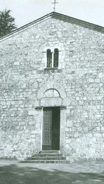 La chiesa di Lombrici     