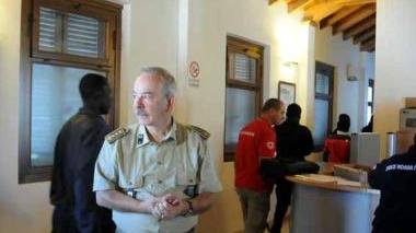<b>COLONNELLO.</b> Romeo Jasinski responsabile del centro