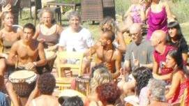 <b>MUSICA</b> Un momento del Drum Circle
