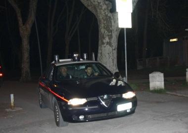 <b>CONTROLLI.</b> Carabinieri in Pineta 