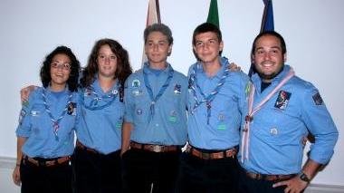 Gli scout che prenderanno parte alla spedizione