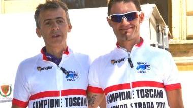 Pretini e Biondi campioni toscani medio fondo