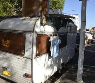 <b>LABUSO.</b> Il Comune ha equiparato la roulotte a una casa abusiva   