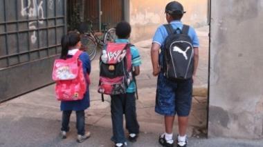 Una scuola senza banchi e addio allo zaino