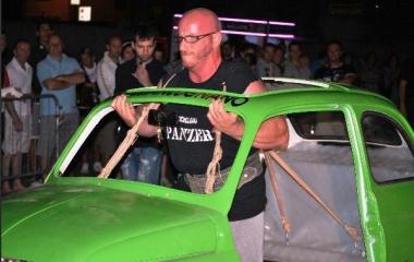 Pierpaolo Dini durante la prova della 2&ordf; edizione di Ironman 