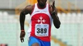 <b>ATLETICA</b> Il pisano Delmas Obou in gara