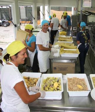 <b>SAGRA.</b> Le cucine della Misericordia: coi proventi si finanziano le attivit&agrave; sociali 