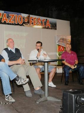 Un momento della serata sui 40 anni dellAtletico 
