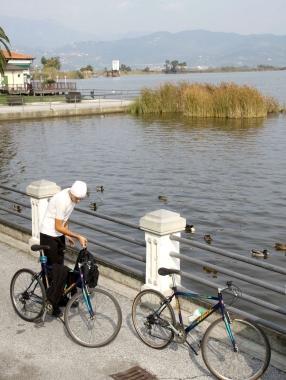 <b>TOLTO IL DIVIETO. </b>Il lago di Massaciuccoli 
