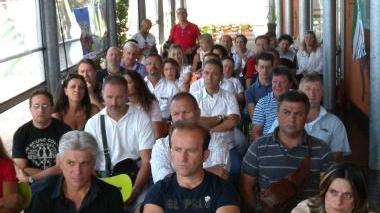 Un momento del direttivo provinciale della Fim di ieri mattina