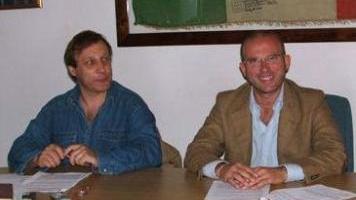 Paolo Francini e il sindaco Fabio Tinti