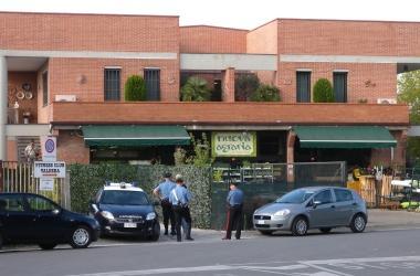 Il luogo dov’è avvenuta la rapina a Fornacette