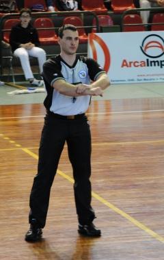 Francesco Venturini guida gli arbitri 