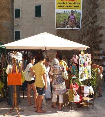 Stand allinterno del Rivellino 