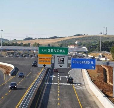 Il nuovo casello della Tirrenica 