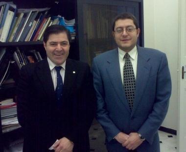 Andrea Vinchesi e lavvocato Sandro Castro   