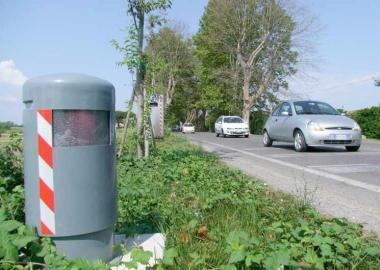 Un autovelox a Pisa 