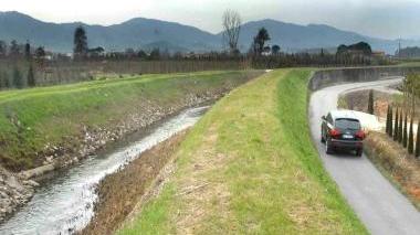Un tratto del torrente Stella nel Quarratino