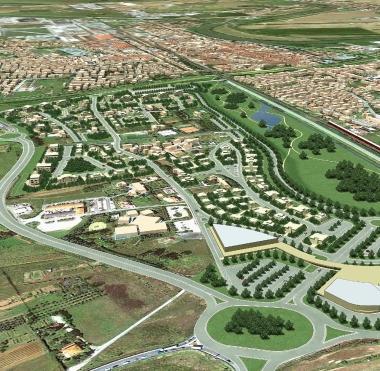 La zona interessata dal progetto del consorzio Campi dEra    