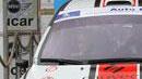 Auto da rally tamponata e costretta al ritiro