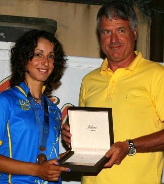 La premiazione di Rossella Ratto 
