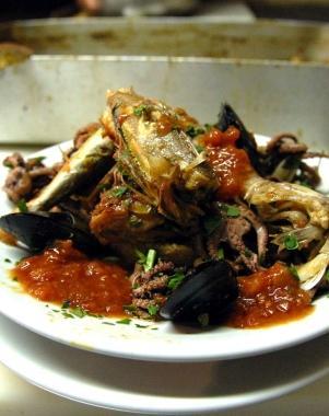 <b>ALLA CAVA.</b> Il cacciucco 