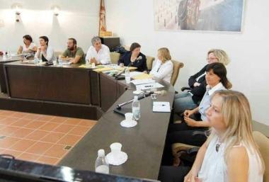 Una seduta del consiglio comunale 