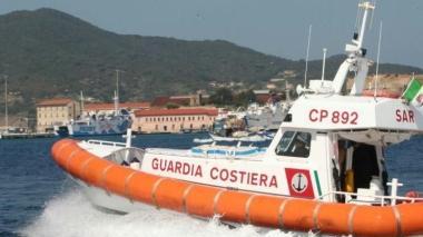 Uno dei mezzi della Capitaneria