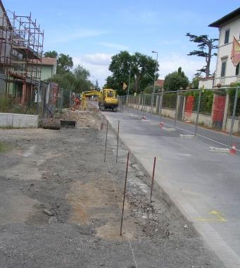 Lavori in corso a Bientina 