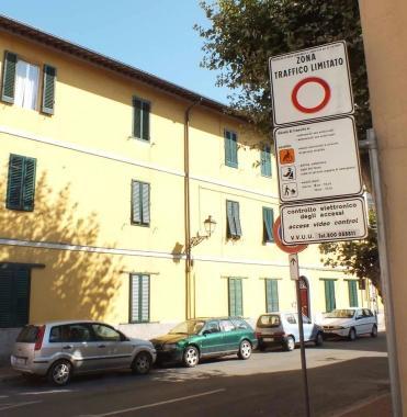 I cartelli che segnalano la Ztl 