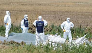C'era anche l'amianto nella discarica abusiva