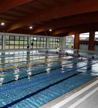 Una delle piscine di Aquatempra