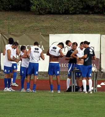 <b>PECCIOLI.</b> Il Pisa al lavoro 