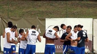 <b>PECCIOLI.</b> Il Pisa al lavoro